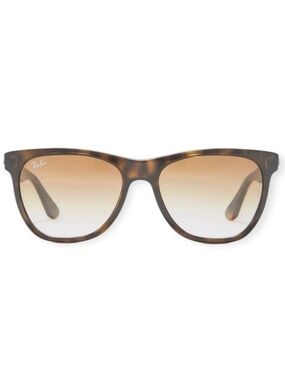 RAY-BAN Tortoise Sunglasses Light Havana Frame Crystal Brown Gradient Lens NWT